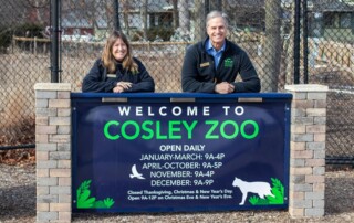 Susan Wahlgren, retired zoo director welcomes Greg Bockheim