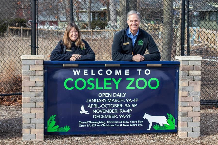 Susan Wahlgren, retired zoo director welcomes Greg Bockheim